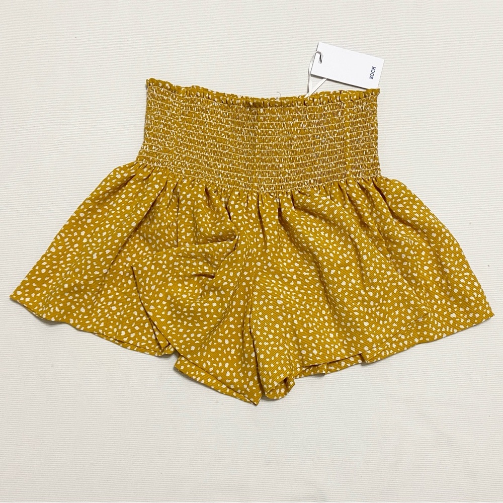 Koch Erica Skirt Shorts Yellow Dalmatian